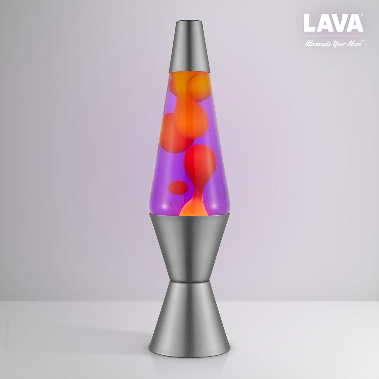 Lava? Lamp - 14.5 Purple Sunset - The Original Motion Light - Yellow Wax and Purple Liquid - Item #2635 (Amazon Exclusive) - Image 8